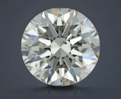0.73ct K SI1 Rare Carat Ideal Cut Round Diamond