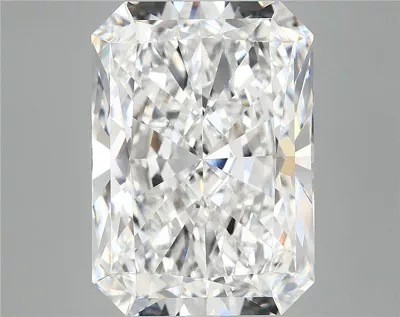 11.05ct E VVS2 Rare Carat Ideal Cut Radiant Lab Grown Diamond