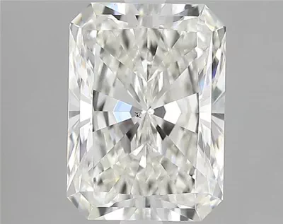 2.51ct J VS2 Rare Carat Ideal Cut Radiant Diamond