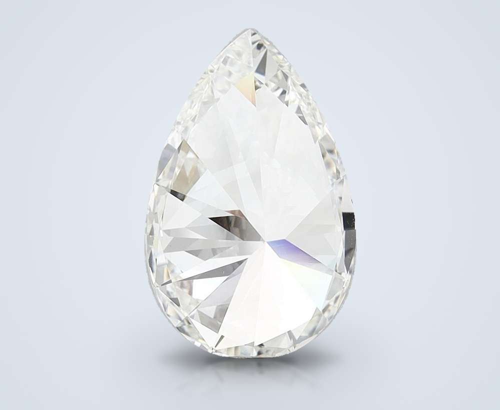 10.01ct G VVS2 Rare Carat Ideal Cut Pear Lab Grown Diamond