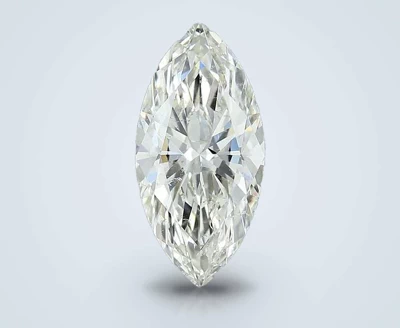 3.26ct K SI2 Rare Carat Ideal Cut Marquise Diamond