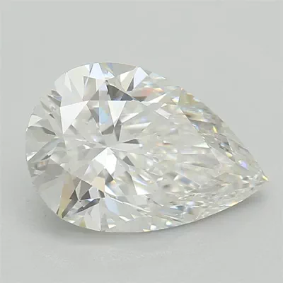 1.04ct E VS1 Rare Carat Ideal Cut Pear Lab Grown Diamond