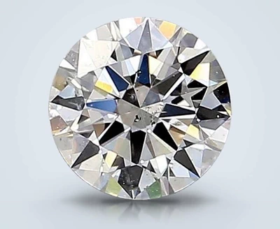 0.85ct F SI2 Rare Carat Ideal Cut Round Diamond