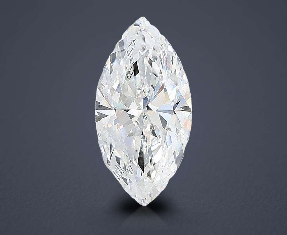 1.50ct E VVS2 Rare Carat Ideal Cut Marquise Lab Grown Diamond