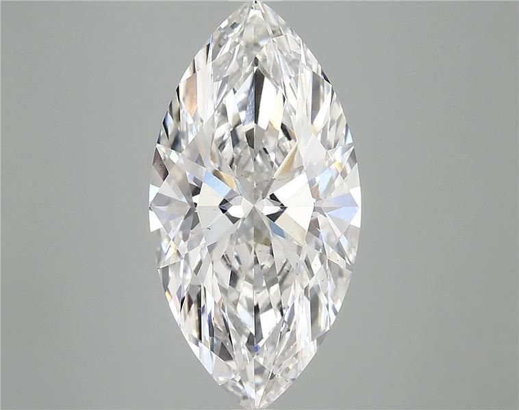 5.08ct E VS2 Rare Carat Ideal Cut Marquise Lab Grown Diamond