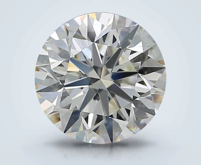 5.04ct K VVS2 Excellent Cut Round Diamond