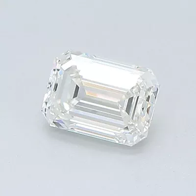 0.50ct H VVS1 Excellent Cut Emerald Diamond