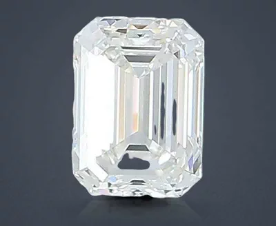 0.50ct H VVS1 Rare Carat Ideal Cut Emerald Diamond