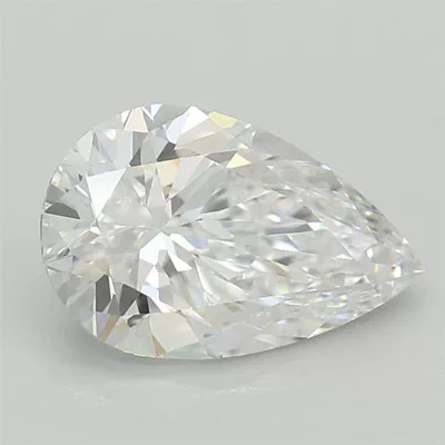 1.03ct E VS1 Rare Carat Ideal Cut Pear Lab Grown Diamond
