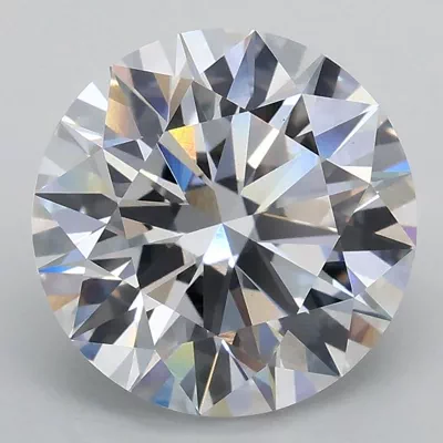 3.00ct D VS1 Rare Carat Ideal Cut Round Lab Grown Diamond