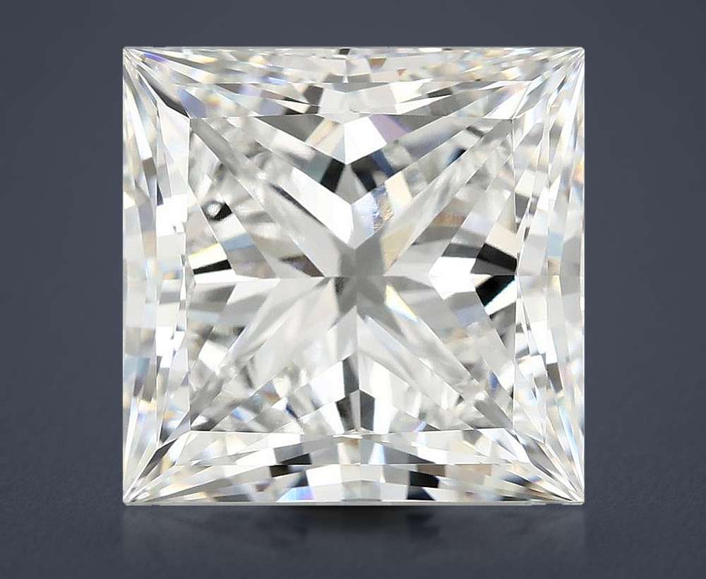 11.01ct F VVS2 Rare Carat Ideal Cut Princess Lab Grown Diamond