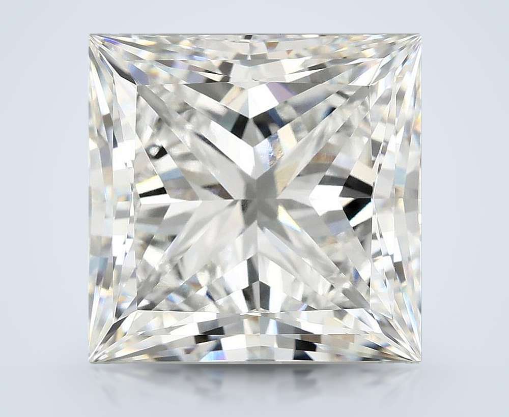 11.01ct F VVS2 Rare Carat Ideal Cut Princess Lab Grown Diamond