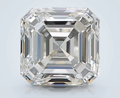 1.01ct I IF Rare Carat Ideal Cut Asscher Diamond
