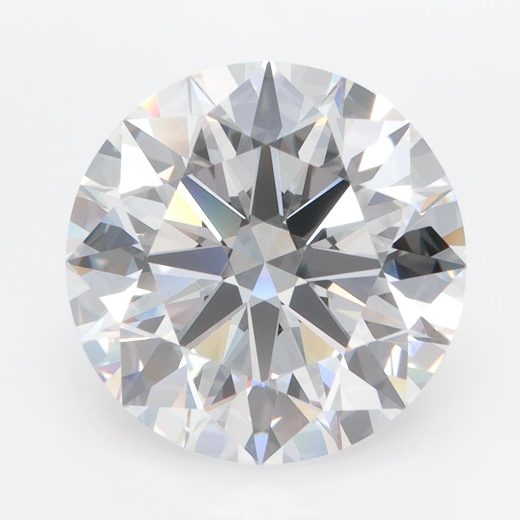 5.01ct D VVS1 Rare Carat Ideal Cut Round Lab Grown Diamond