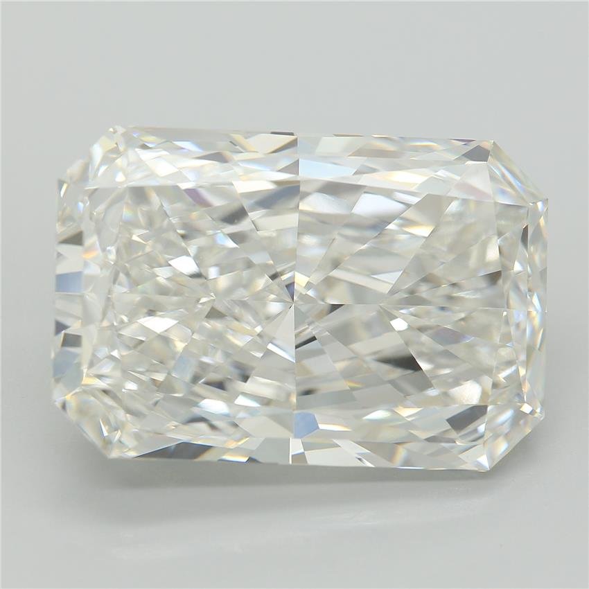 13.99ct F VVS2 Rare Carat Ideal Cut Radiant Lab Grown Diamond