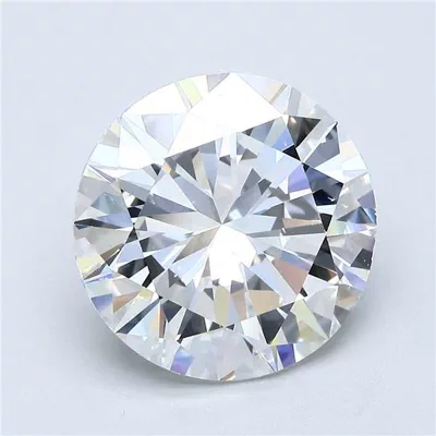 5.02ct D VS2 Good Cut Round Diamond