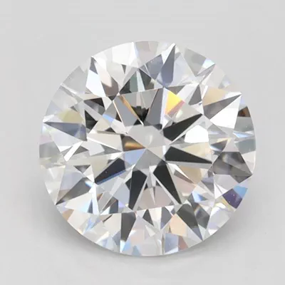 1.06ct D FL Rare Carat Ideal Cut Round Lab Grown Diamond