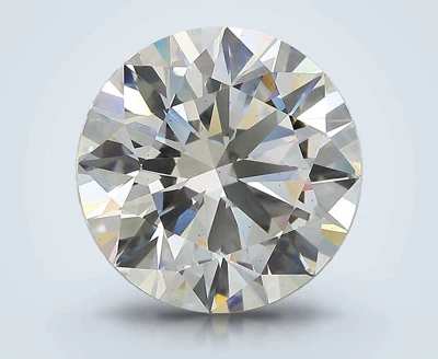 6.08ct F VS2 Rare Carat Ideal Cut Round Lab Grown Diamond