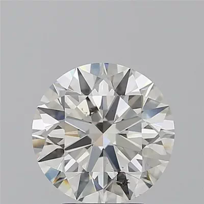 3.11ct J SI2 Rare Carat Ideal Cut Round Diamond
