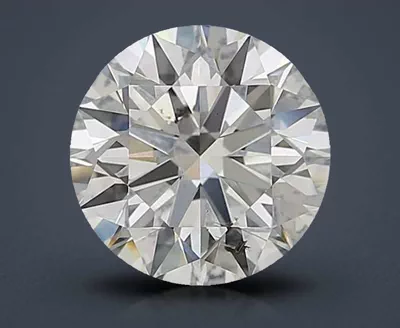 3.11ct J SI2 Rare Carat Ideal Cut Round Diamond