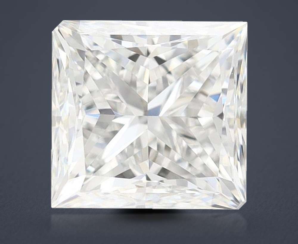 0.90ct G VVS1 Rare Carat Ideal Cut Princess Diamond