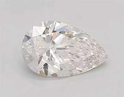 0.63ct F VVS1 Rare Carat Ideal Cut Pear Lab Grown Diamond