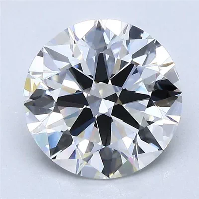 2.39ct G VVS2 Rare Carat Ideal Cut Round Diamond