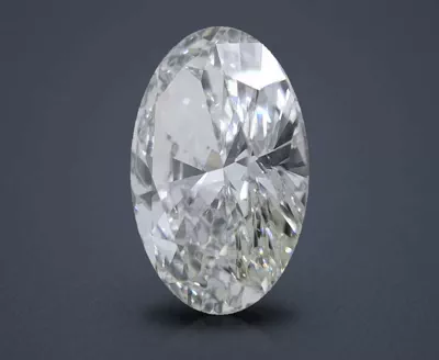 5.02ct J VS1 Rare Carat Ideal Cut Oval Diamond