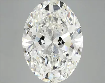 10.15ct F VVS2 Rare Carat Ideal Cut Oval Lab Grown Diamond
