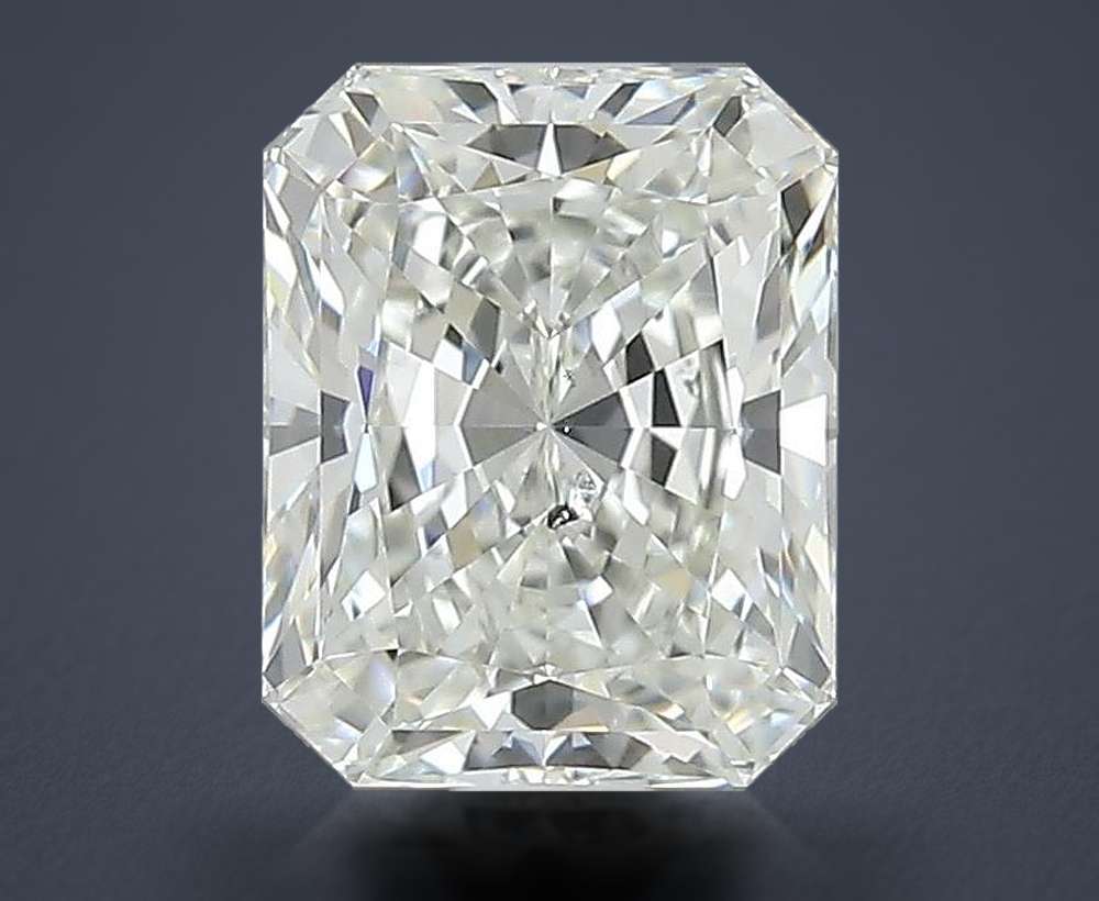 2.05ct I SI2 Rare Carat Ideal Cut Radiant Diamond