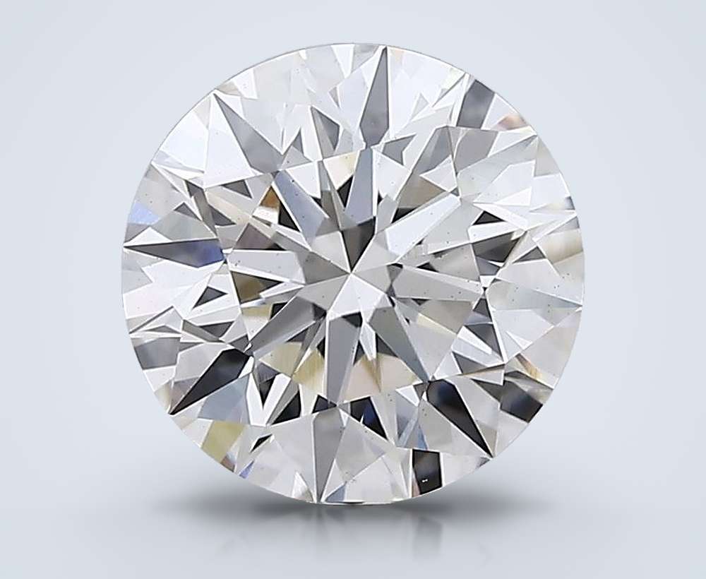 2.09ct H VVS2 Rare Carat Ideal Cut Round Lab Grown Diamond