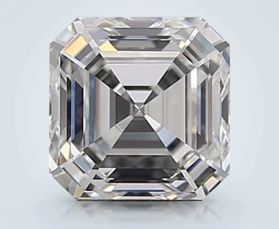 1.04ct G IF Rare Carat Ideal Cut Asscher Diamond