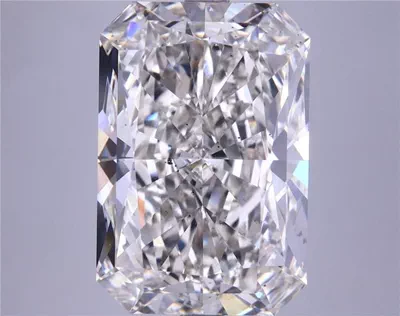 8.19ct H SI1 Rare Carat Ideal Cut Radiant Lab Grown Diamond