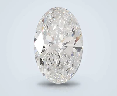 10.04ct F VVS2 Rare Carat Ideal Cut Oval Lab Grown Diamond