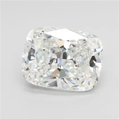 8.10ct F VVS2 Rare Carat Ideal Cut Cushion Lab Grown Diamond