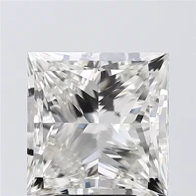 5.00ct H VS2 Very Good Cut Princess Lab Grown Diamond