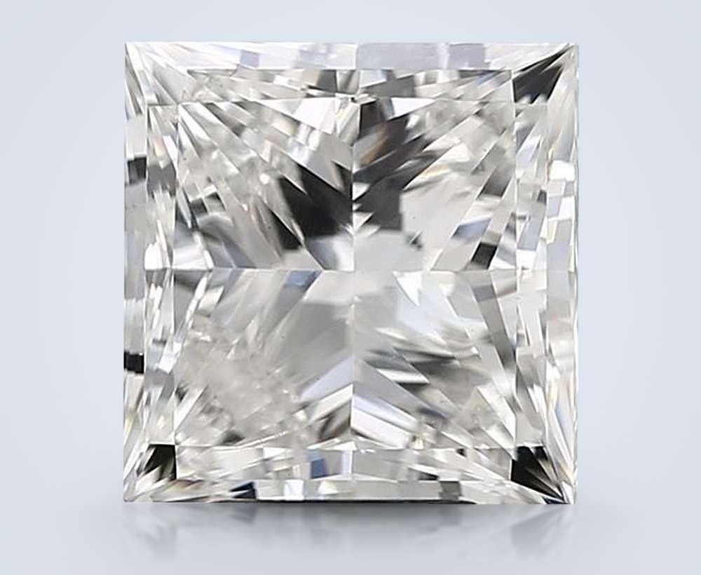 5.00ct H VS2 Very Good Cut Princess Lab Grown Diamond