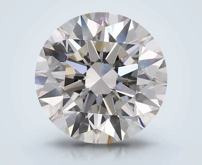 3.06ct H VVS2 Excellent Cut Round Lab Grown Diamond