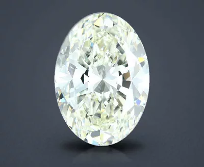 6.11ct K VS1 Rare Carat Ideal Cut Oval Diamond