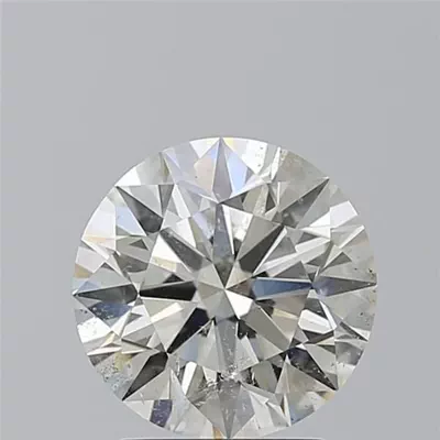 2.72ct H SI2 Rare Carat Ideal Cut Round Diamond