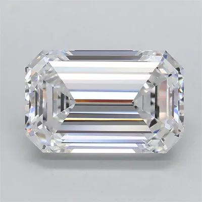2.07ct E VVS2 Rare Carat Ideal Cut Emerald Lab Grown Diamond