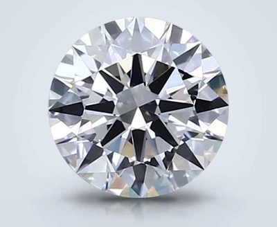 1.08ct D VVS2 Rare Carat Ideal Cut Round Lab Grown Diamond