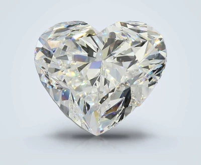 20.11ct H VS2 Rare Carat Ideal Cut Heart Diamond