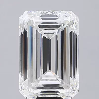 20.19ct F VS1 Excellent Cut Emerald Lab Grown Diamond