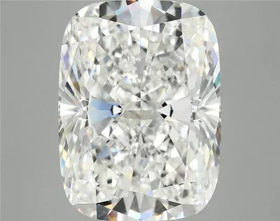 7.43ct E VVS2 Rare Carat Ideal Cut Cushion Lab Grown Diamond
