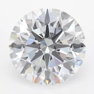 3.29ct D FL Rare Carat Ideal Cut Round Lab Grown Diamond