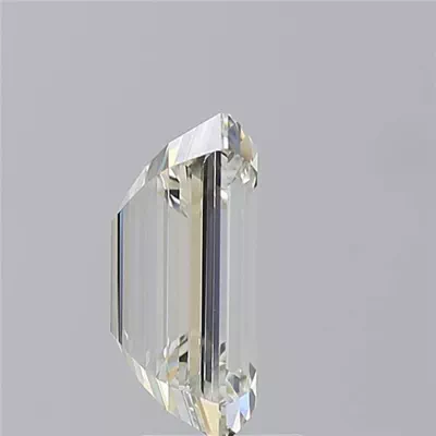 5.02ct K VVS2 Rare Carat Ideal Cut Emerald Diamond