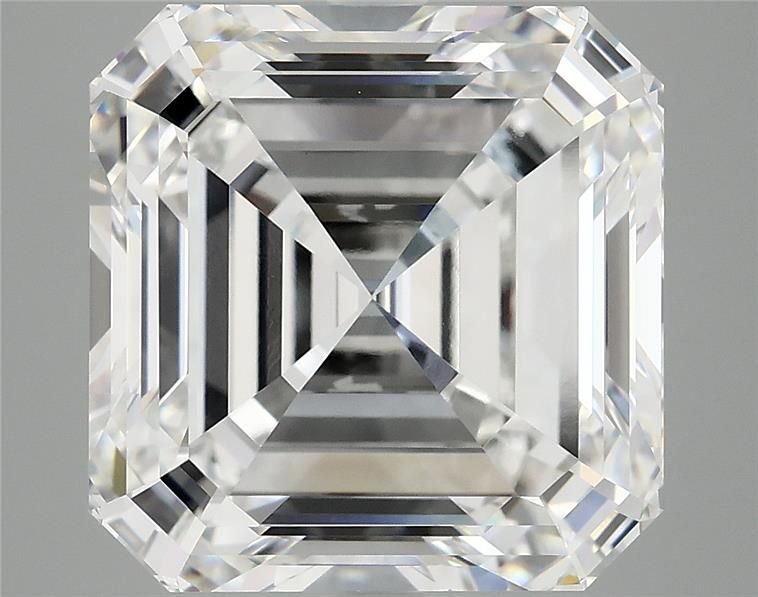 8.04ct E VVS2 Excellent Cut Asscher Lab Grown Diamond