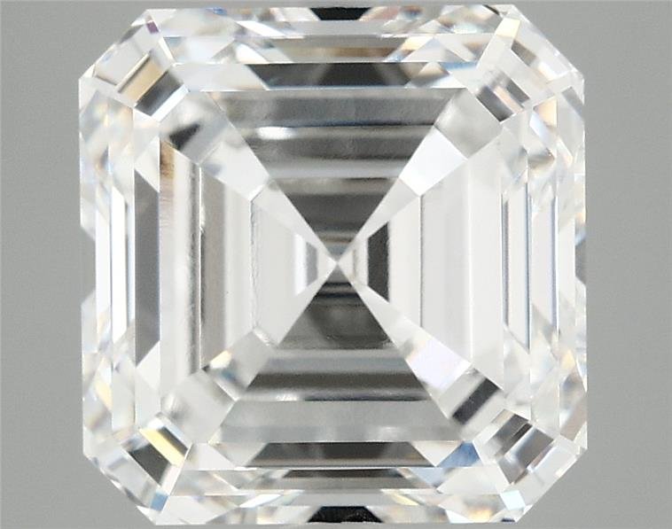 7.12ct F VVS2 Excellent Cut Asscher Lab Grown Diamond