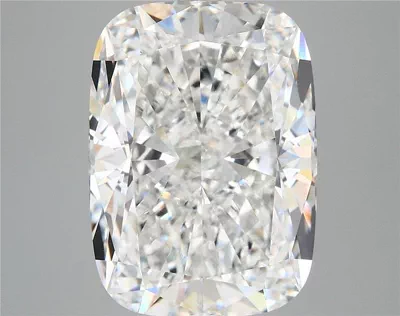 8.28ct F VVS2 Rare Carat Ideal Cut Cushion Lab Grown Diamond